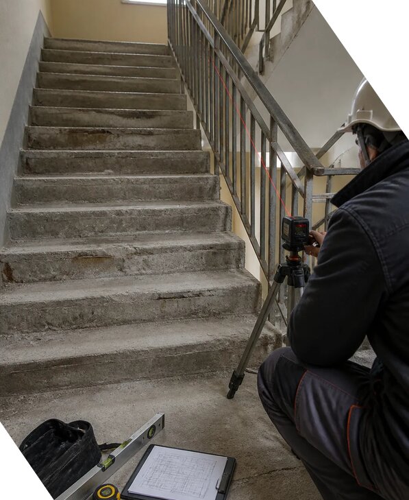 Обследование лестниц зданий и сооружений в Раменском